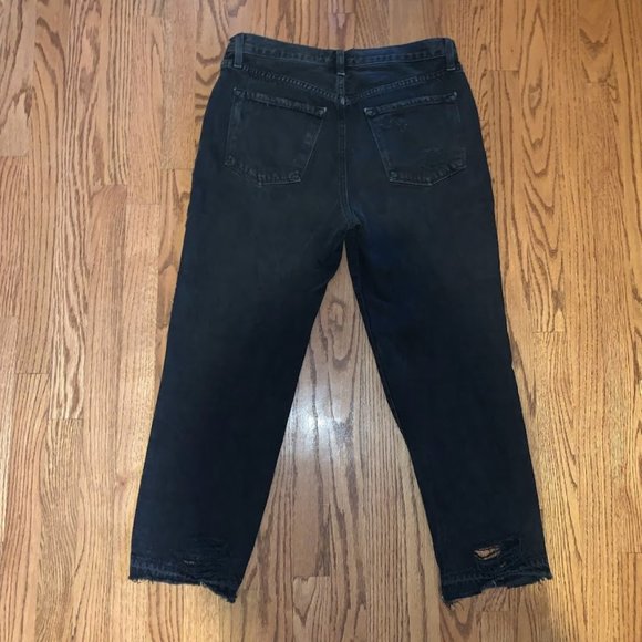 J BRAND Ivy High Rise Crop Straight - Double Cross Size 27 - Picture 5 of 14